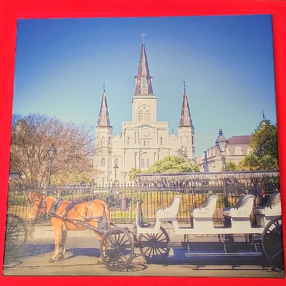 New Orleans Cathedral Canvas Art
